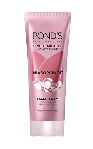 Pond's Bright Miracle Ultimate Clarity Niasorcinol Facial Foam