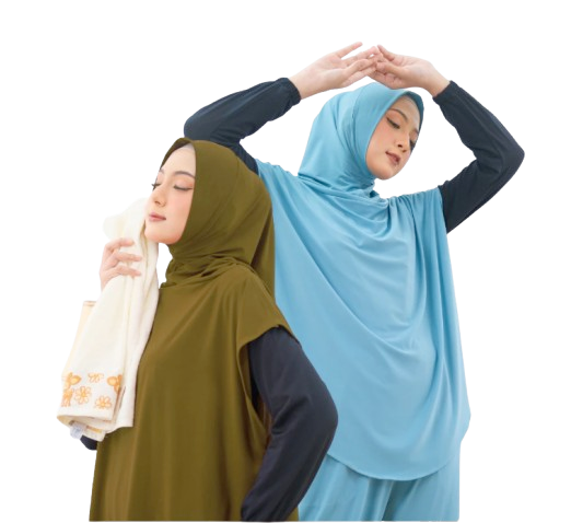 Helairindu Hijab Outer Hoodie