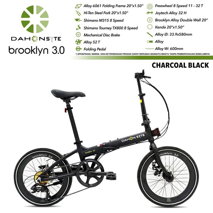 Roda Pasifik Mandiri (RPM) Dahon Syte Brooklyn 3.0 20 Inch