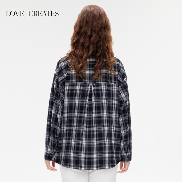  Love Creates Oversized Cotton Shirt  CY005 