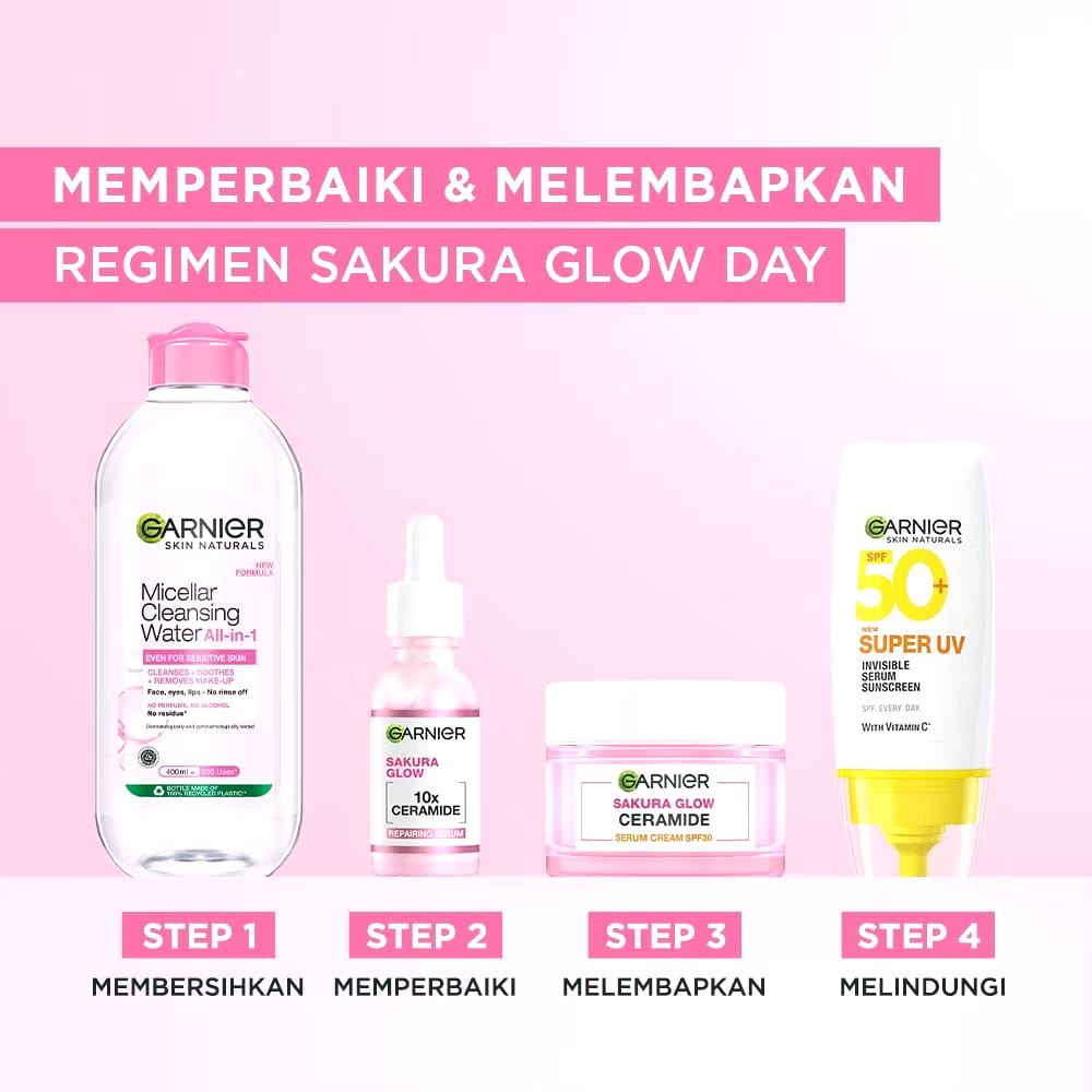 Sakura Glow Ceramide Serum Cream SPF 30 4