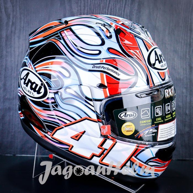 Arai RX-7X Haga WSBK 3