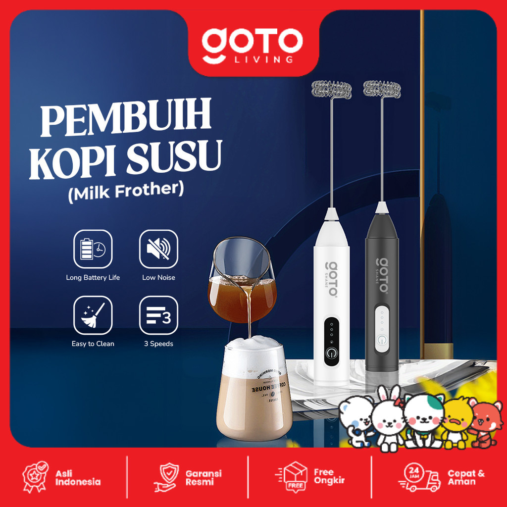 Pilar Niaga Makmur Goto Living Shane Milk Frother