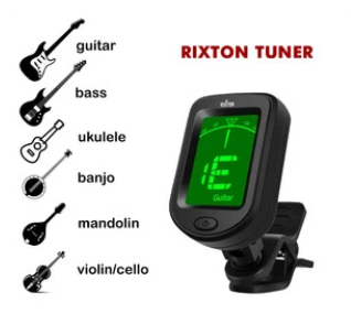 Rixton Digital Clip-on Tuner 2