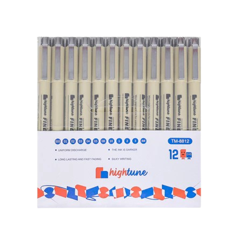 Hightune Micron Drawing Pen Set 12 1