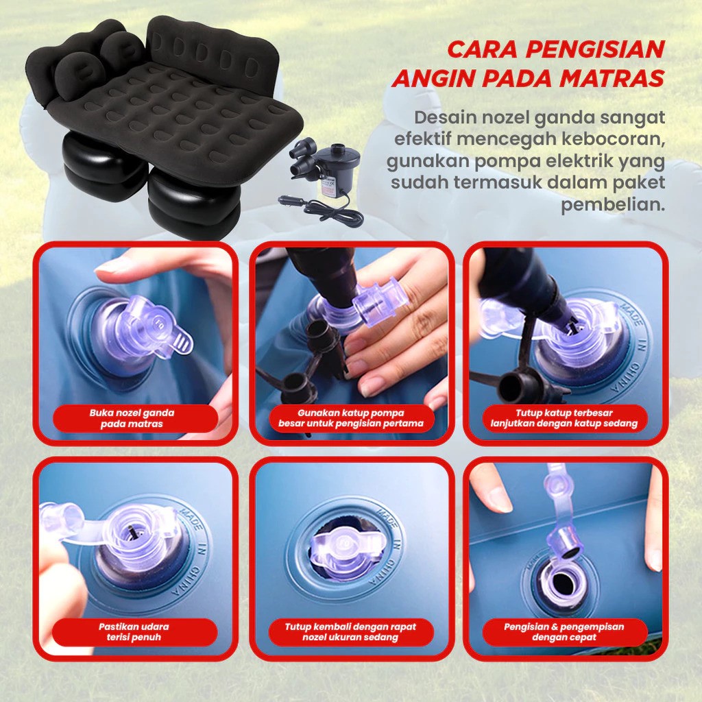 Matras Kasur Angin Cartoon Set 3