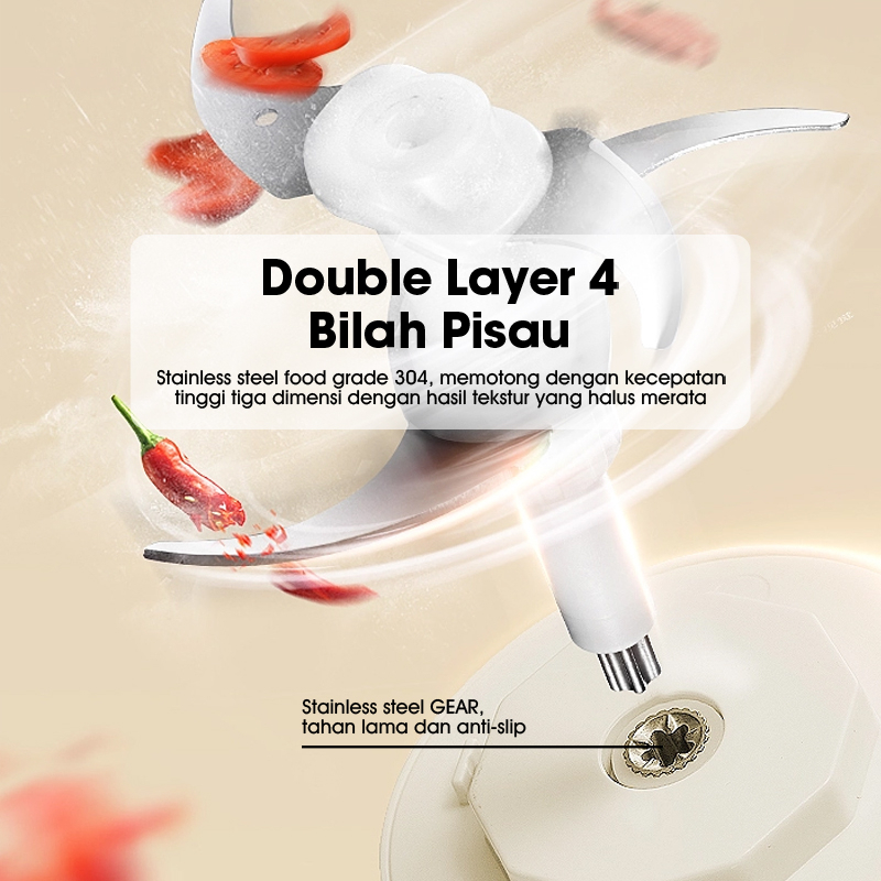 Samono Food Chopper 2.0 Liter  4