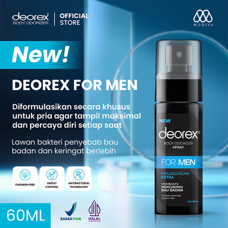Modiva International Deorex Body Odorizer Spray For Men