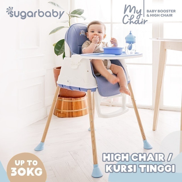 Sugar Baby  My Chair (Baby Booster & High Chair) : 6 Growing Stages
