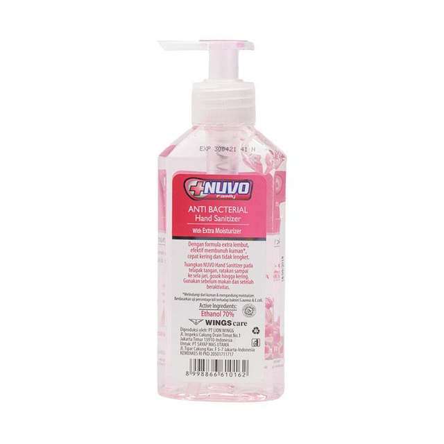 Nuvo Hand Sanitizer Merah 3