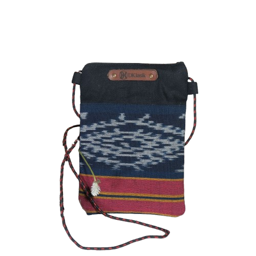 DKLASIK Tas Selempang HP Tenun