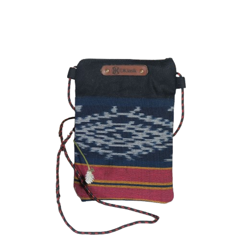 DKLASIK Tas Selempang HP Tenun 1