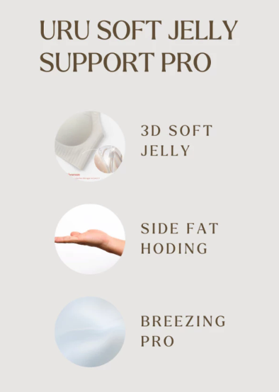 Ramai Teknologi Indonesia URU Underwear Premium Push Up Bra Jelly Support Seamless 