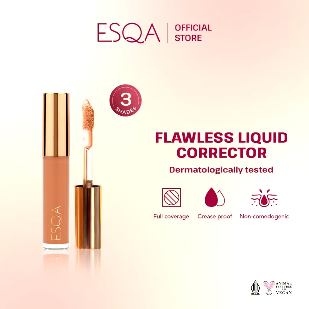 Keva Cosmetics International ESQA Flawless Liquid Corrector Peach
