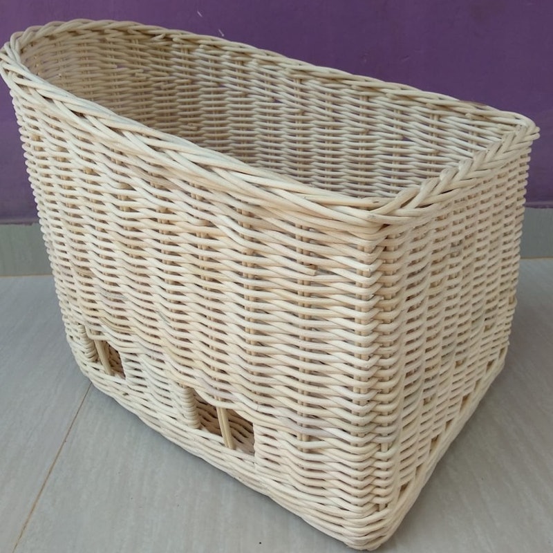 Keranjang Belakang Sepeda Rotan 2