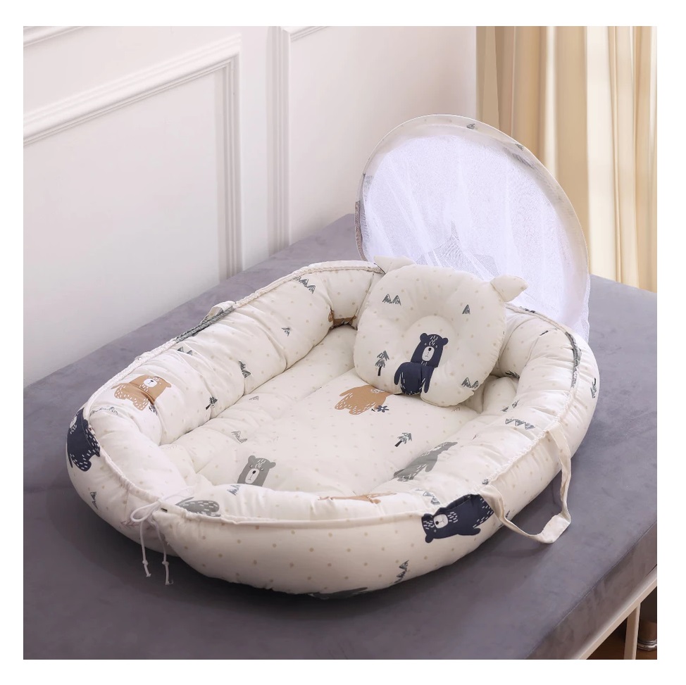 Sahabat Ibu Cerdas Nafa Baby Baby Nest Premium Set