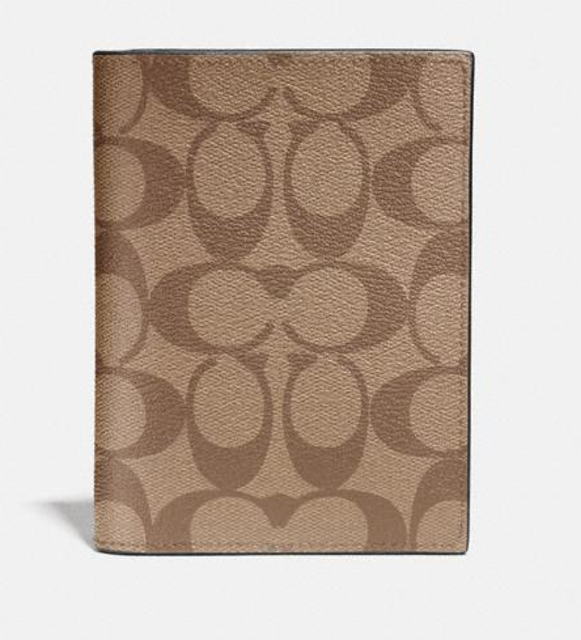 Passport Case In Signature Canvas F93518