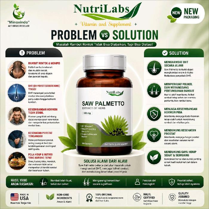 Nutrilabs Saw Palmetto Extract Of Herb 5