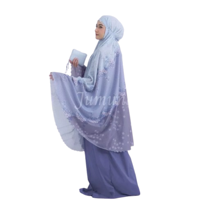 Jumuna Cleo Mukena Travel Mini 2in1 1