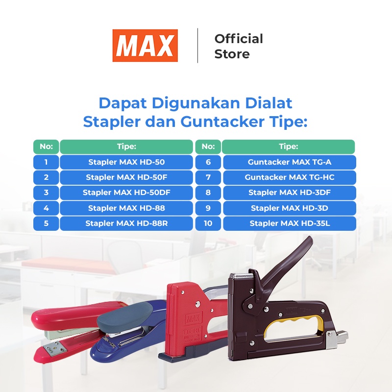 MAX  Staples No.3-1M