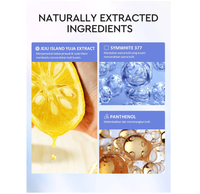 Suntone Wisdom Indonesia Glad2Glow Yuja 377 Dark Spot Moisturizer