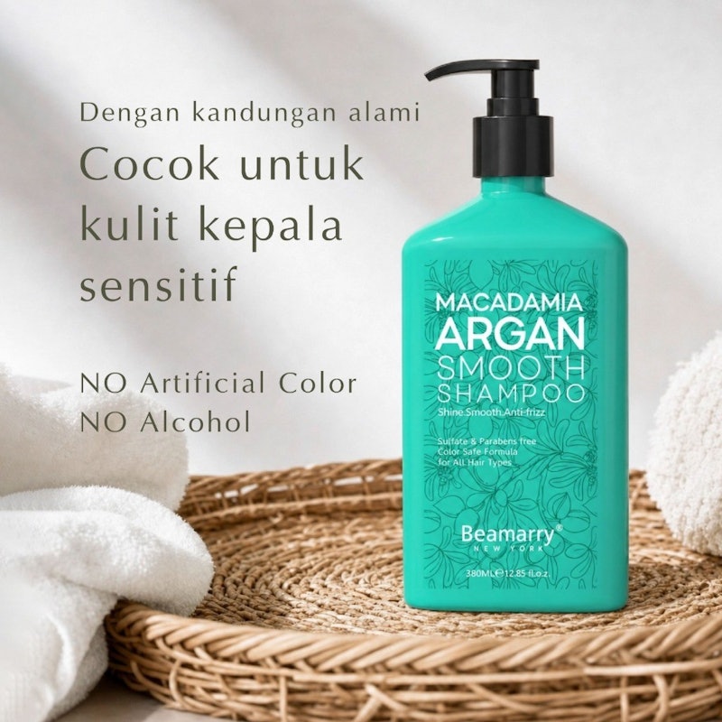 Beamarry New York Macadamia Argan Smooth Shampoo 5