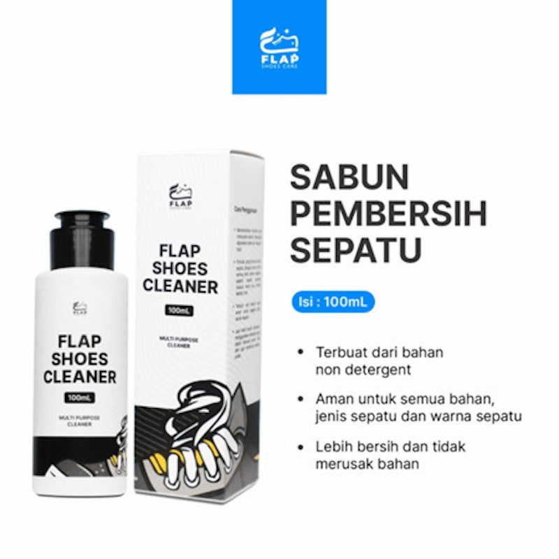 Flap Shoes Care Pembersih Sepatu Putih & Warna 2
