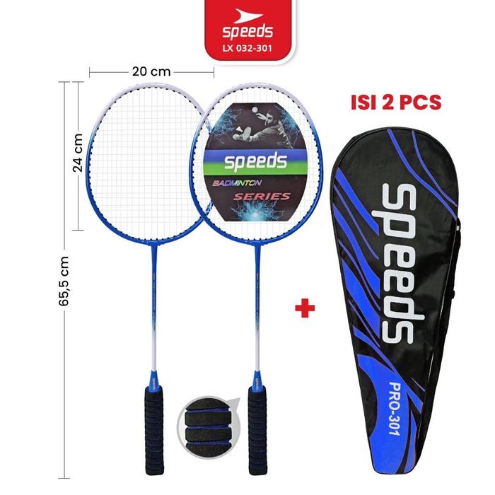 Speeds Raket Badminton 1 Set 3