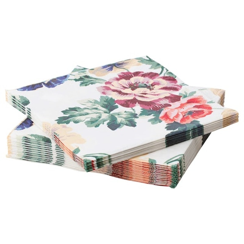 SMAKSINNE Paper napkin flower 3