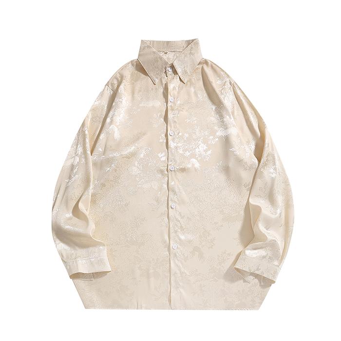  Dark Icon Kemeja Eternal Motif Bunga