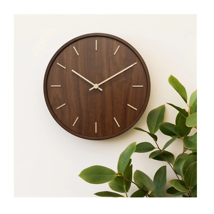 Home Center Indonesia Informa Jam Dinding Motif Kayu  8C