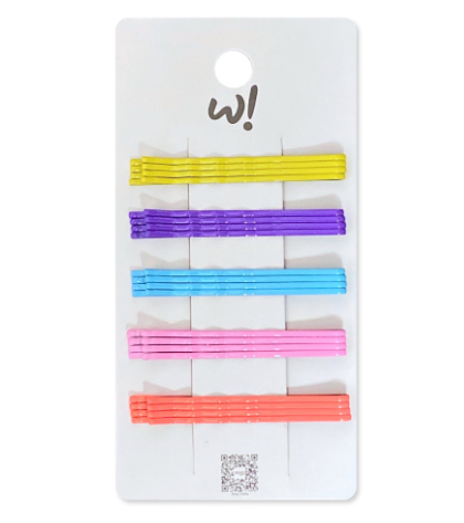 W! Accessories Jepit Slip Bobby Pin Gelombang 