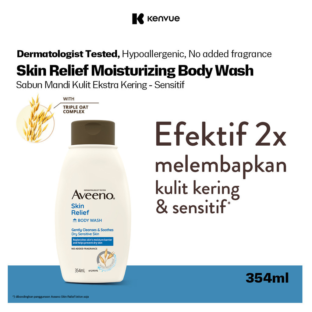 Johnson & Johnson Indonesia Aveeno Skin Relief Body Wash