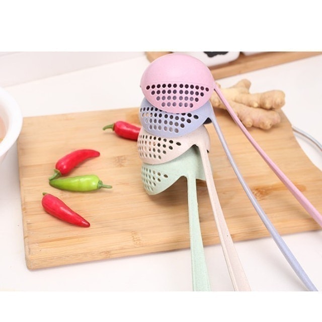 Vintage Story Shabby Centong Sendok Soup Saring Kuah 2 in 1