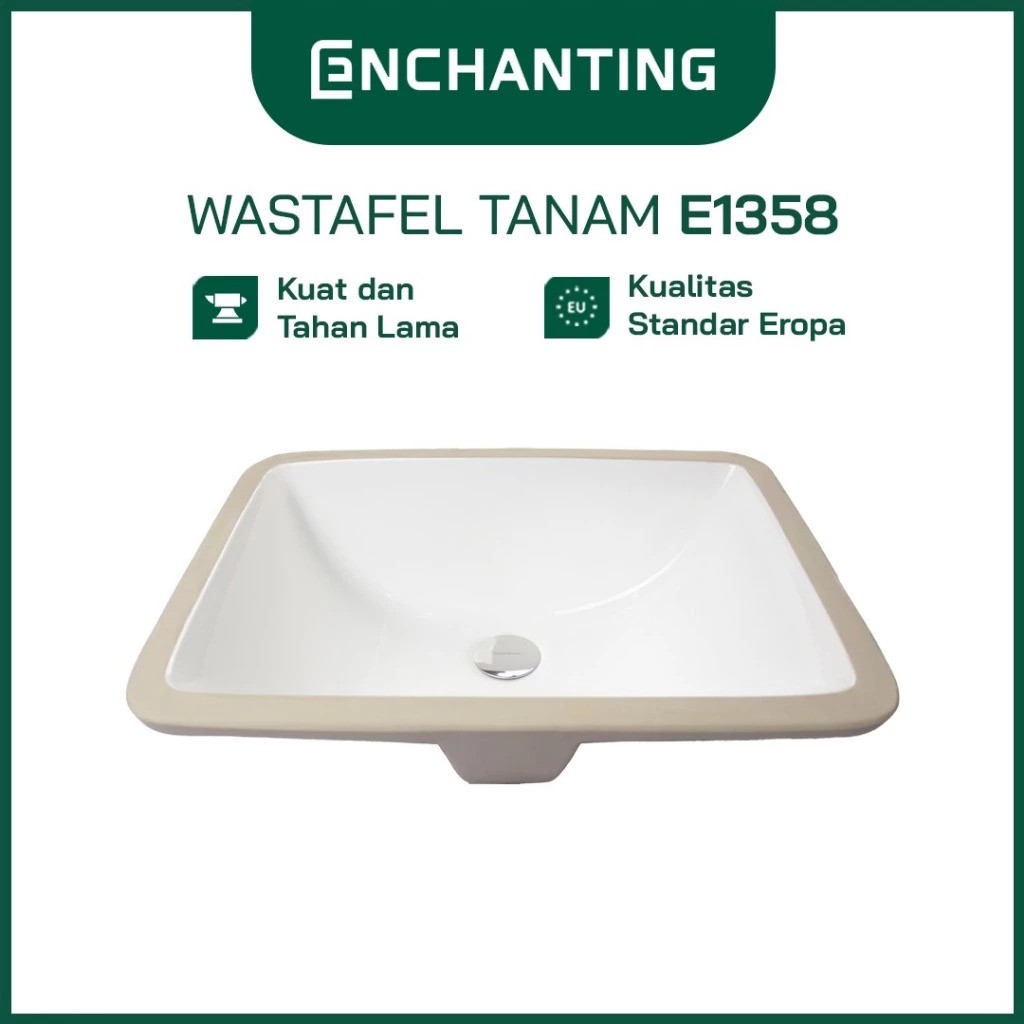 ENCHANTING Wastafel Tanam  2