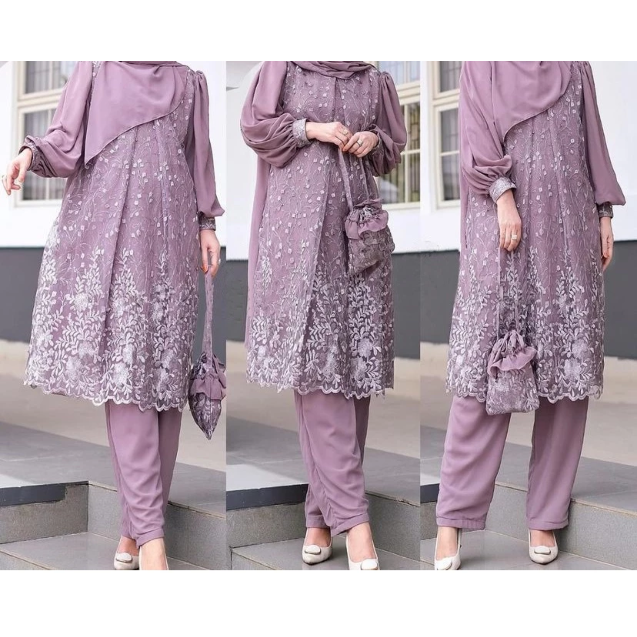  Femes Lexi One Set Setelan Celana Modis Muslim