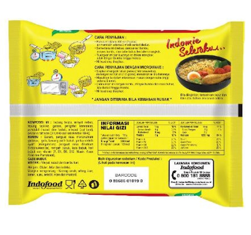 Indomie Rasa Kari Ayam 3