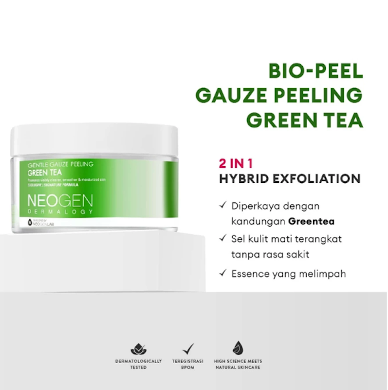 Neogen Bio-Peel Gauze Peeling Pad Green Tea 3