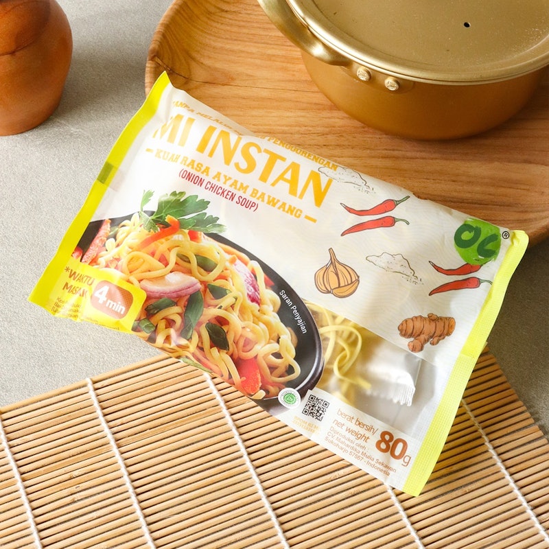 Organic Center Mie Ayam Bawang Veggie Noodle 3