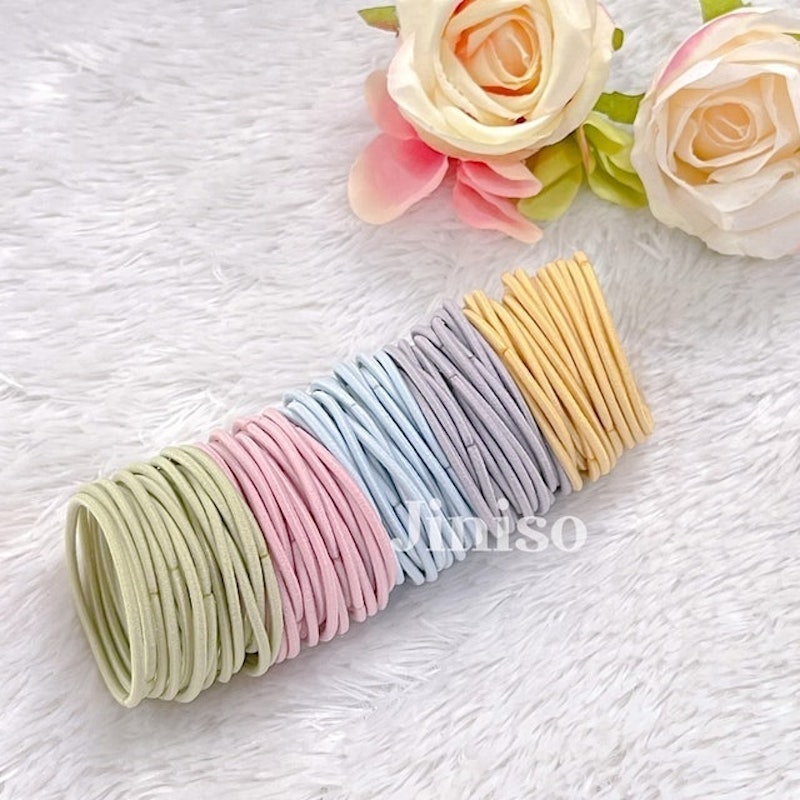 Ikat Rambut Korea 100 Pcs