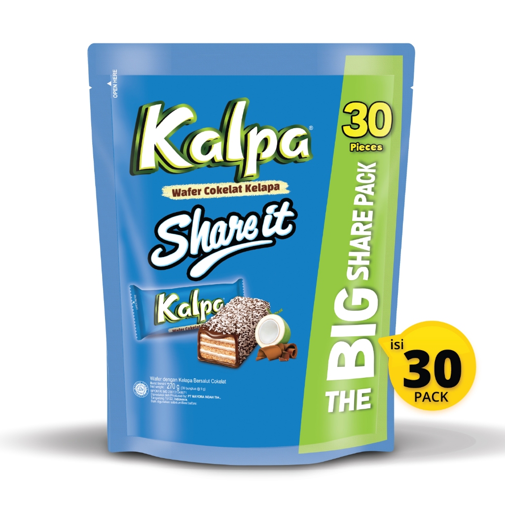 Mayora Kalpa Wafer Cokelat Kelapa