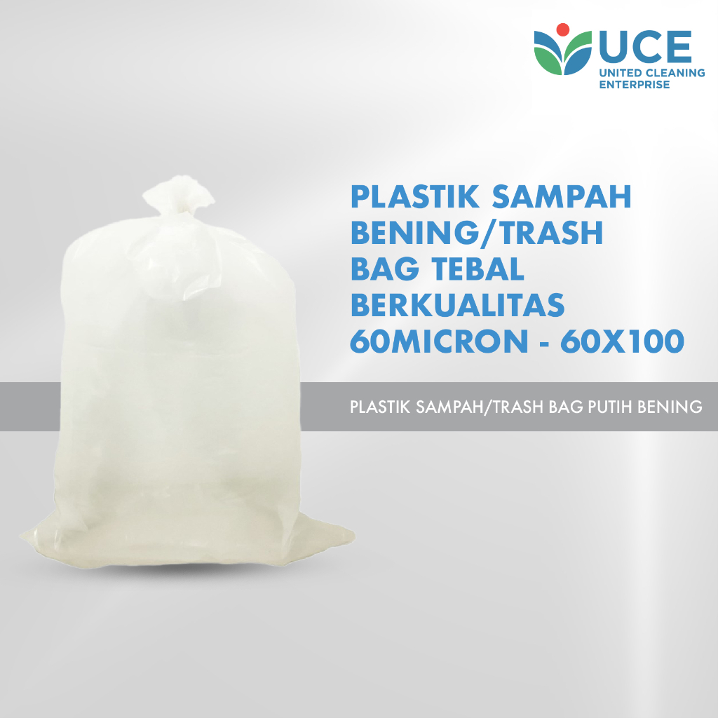 United Cleaning Proven Plastik Sampah Bening