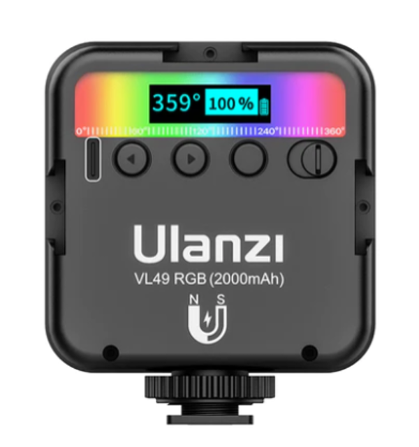 Ulanzi Rechargeable Mini RGB Light VL49