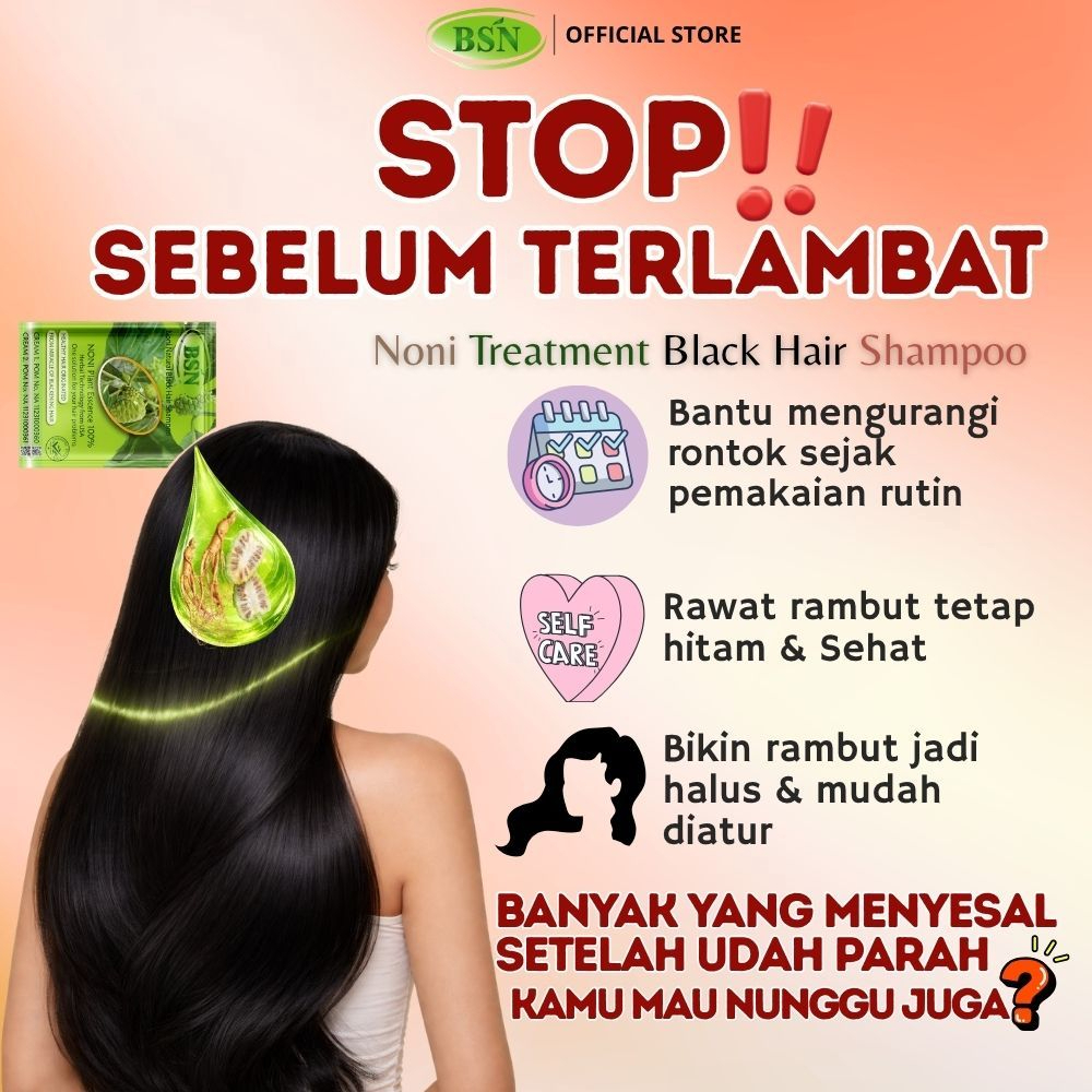 BSN Noni Natural Black Hair Shampoo 5