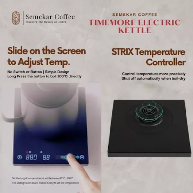 Timemore Fish Smart Electric Pour Over Kettle 4