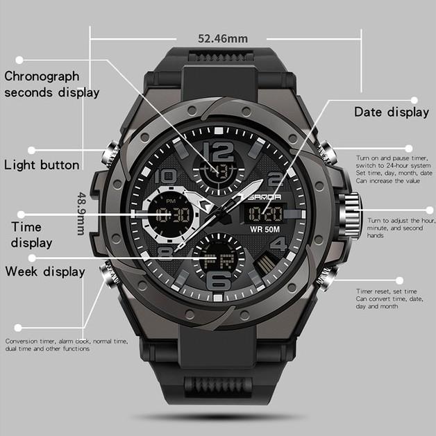 SANDA Jam Tangan 6008