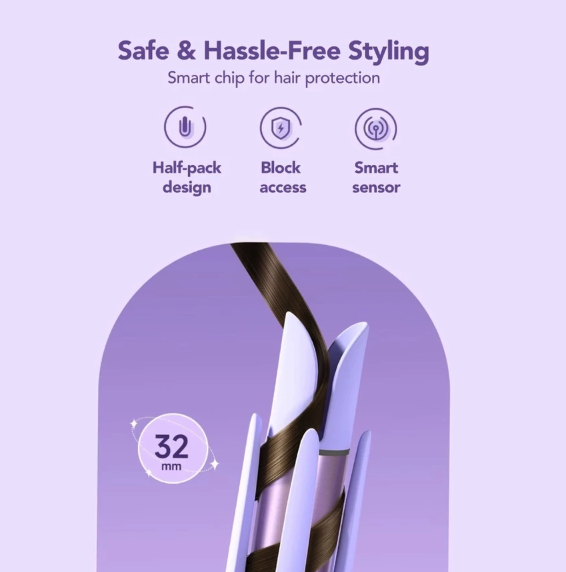  Hyundai Pengeriting Rambut Otomatis HSB1