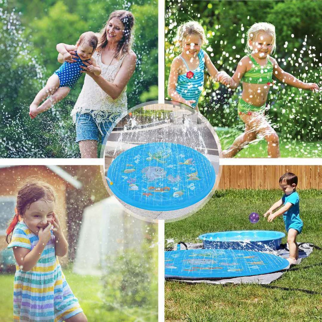  Splash Pool Air Mancur Playmat 