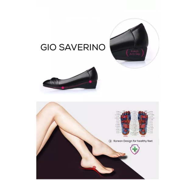 Gio Saverino Gio Saverino Sepatu Wedges Wanita Madison
