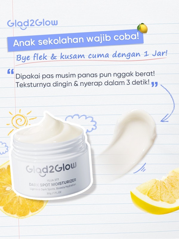 Glad2Glow Yuja Symwhite 377 Dark Spot Moisturizer 3